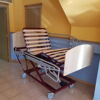 Cama articulada con carro elevador