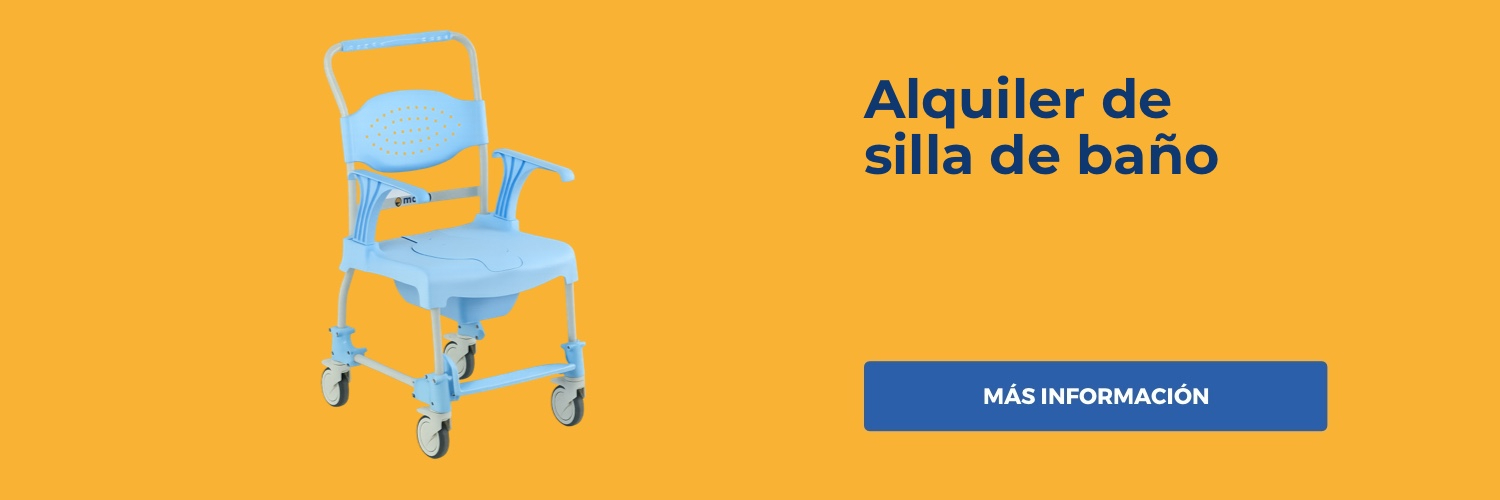 Alquiler de silla de baño sin precio