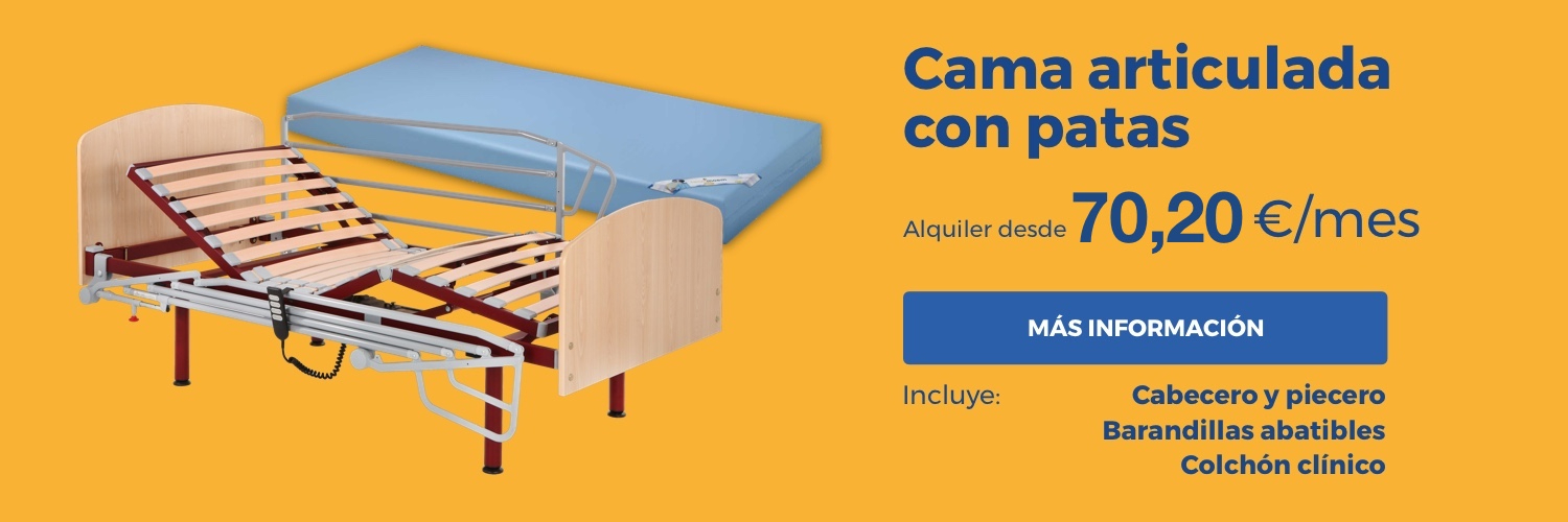 Cama articulada patas