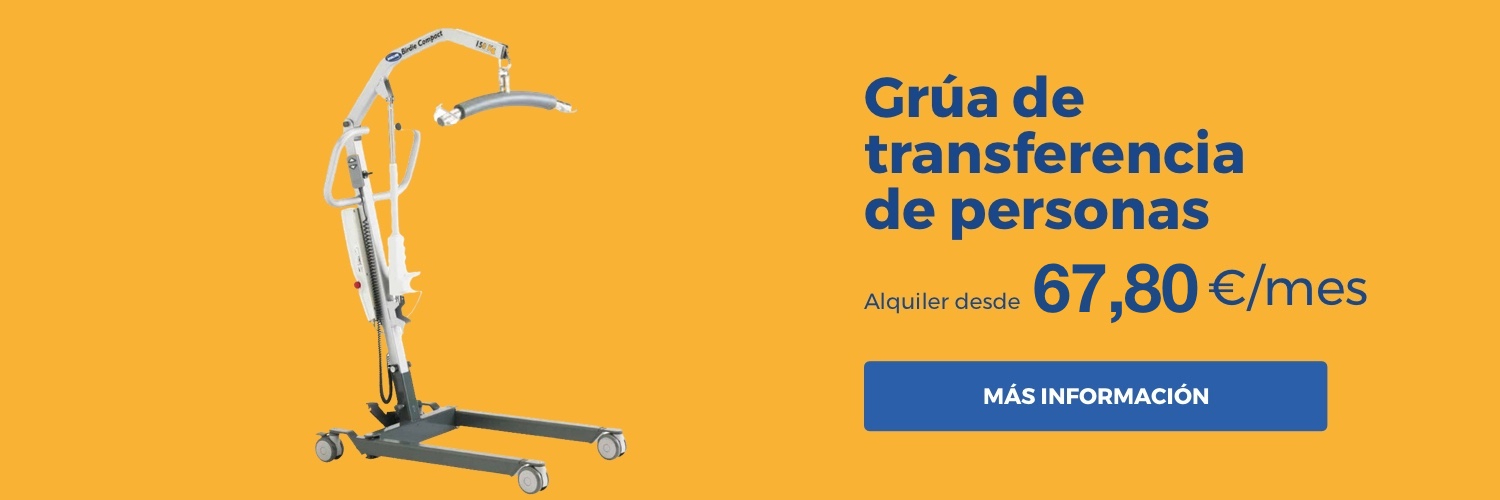 Grua transporte personas